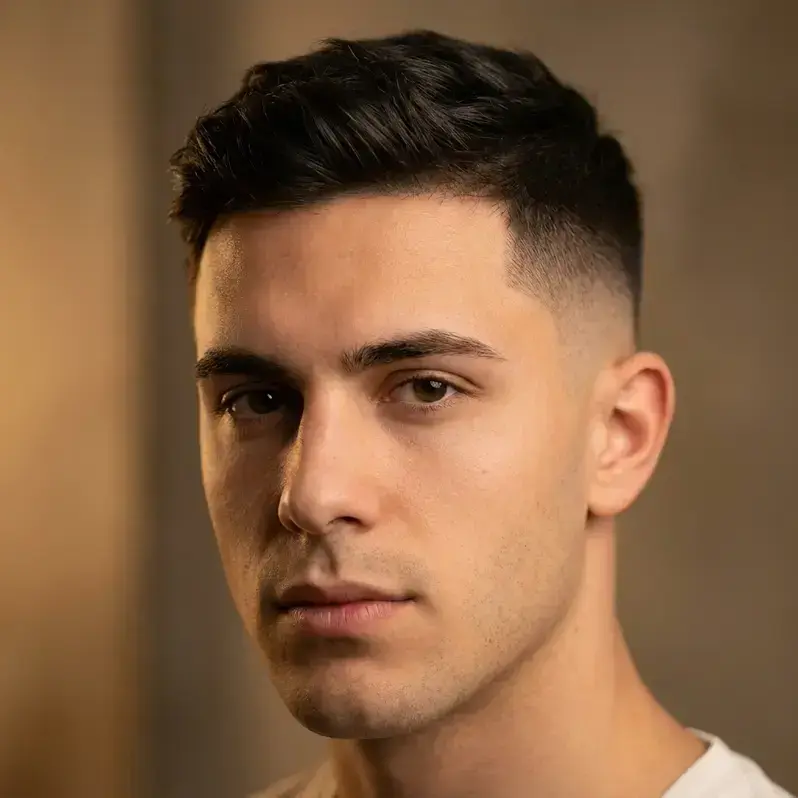 capelli sfumati uomo